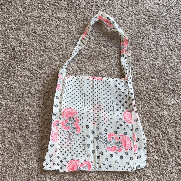 Free People mesh floral printed bag - Picture 1 of 3